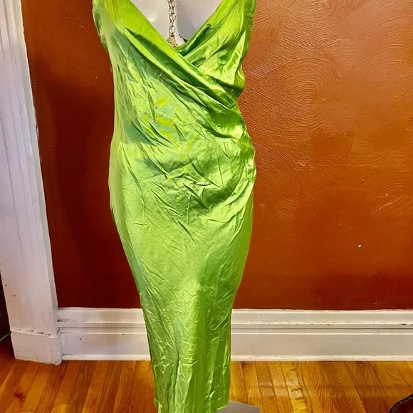 Zara | Dresses | Liime Green Zara Slip Dress | Poshmark Zara | Dresses | Liime Green Zara Slip Dress | Poshmark